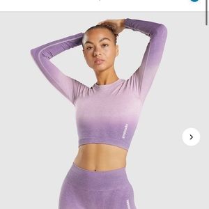 Gymshark crop top. Size M.